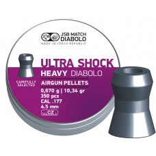 Diabolky JSB Ultra Shock Heavy kal. 4,5mm 0.67g, 350 kusov